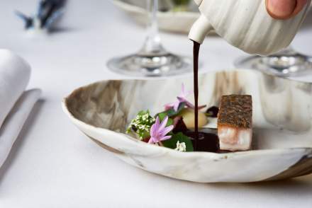 maigre de ligne, fraicheur de fenouil et agrumes